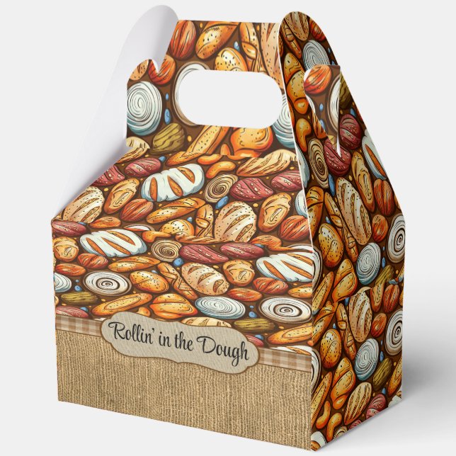 Brot Backen Geschenkschachtel (Vorderseite)