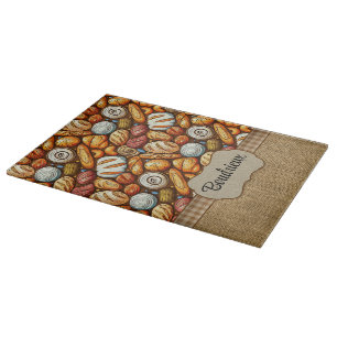 Brot backen schneidebrett