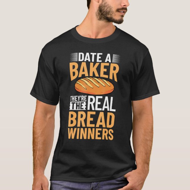 Brot Baker Maker Teig Backanfänger T-Shirt (Vorderseite)