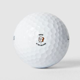 Brot ist die Lösung Golfball