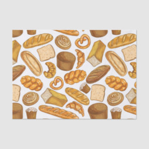 Brot, Konditorei und Bäckerei  Seidenpapier