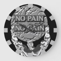 Brot No Gain Wall Clock