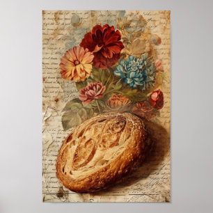 Brot und Blume Poster
