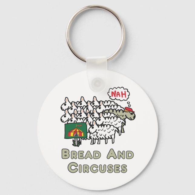 Brot und Kreisläufe Schlüsselanhänger (Vorderseite)
