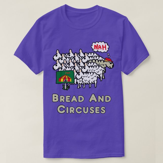 Brot und Kreisläufe T-Shirt (Design vorne)