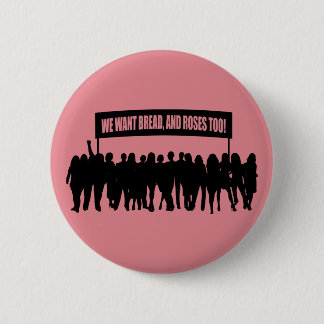 "Brot- und Rosen" Knopf Button