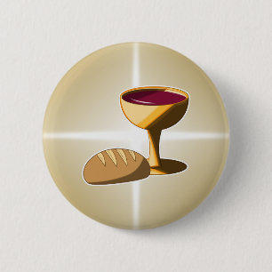 Brot und Wein Die letzte Osterkommune Button
