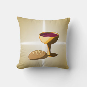 Brot und Wein Die letzte Osterkommune Kissen