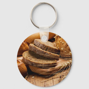 Brot und Weizen Schlüsselanhänger