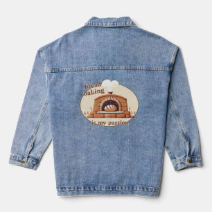 Brotbacken ist meine Leidenschaft Jeansjacke