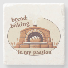 Brotbacken ist meine Leidenschaft Steinuntersetzer