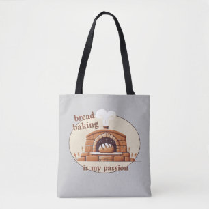 Brotbacken ist meine Leidenschaft Tasche