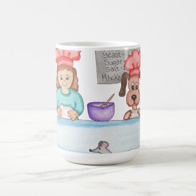 Brotbacken Kaffeetasse (Mittel)