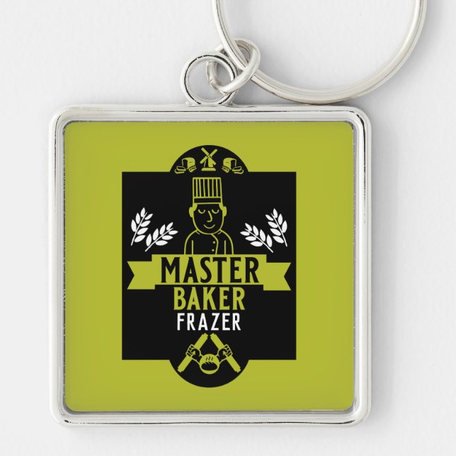 Brotbacken Schlüsselanhänger (Vorne)