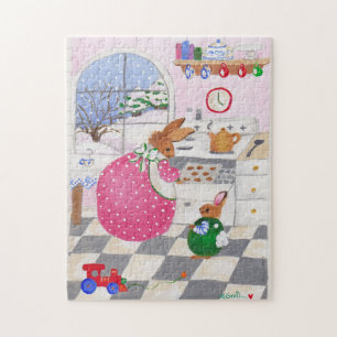 Brötchen backen Kekse Puzzle