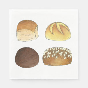 Brötchen Brötchen Bäckerei Bäckerei Koch Feinschme Serviette