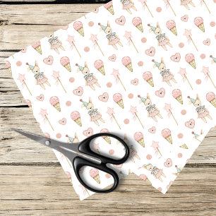 Brötchen, Eis-Whimsy - boho Design Seidenpapier