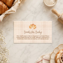 Brötchen im Ofen Croissant Mädchen Bücher für Baby