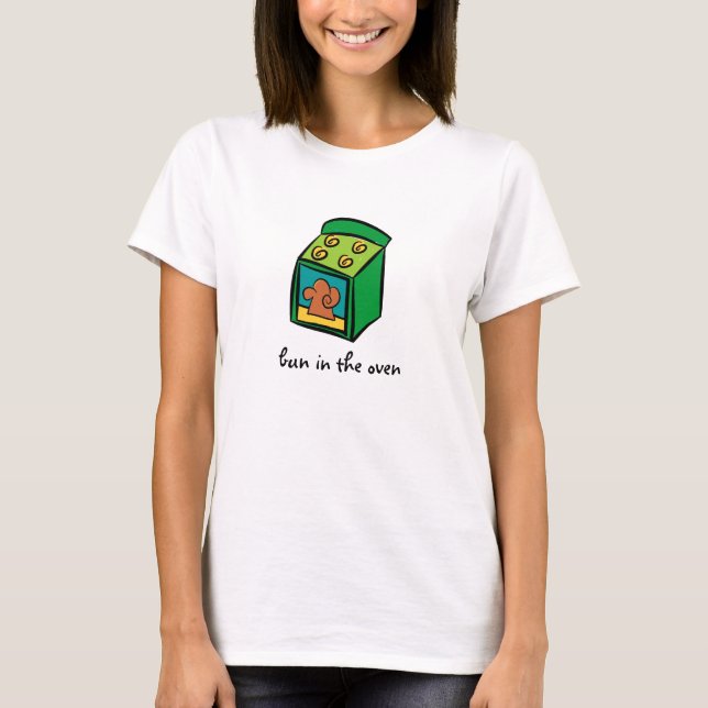 Brötchen im Ofen T-Shirt (Vorderseite)
