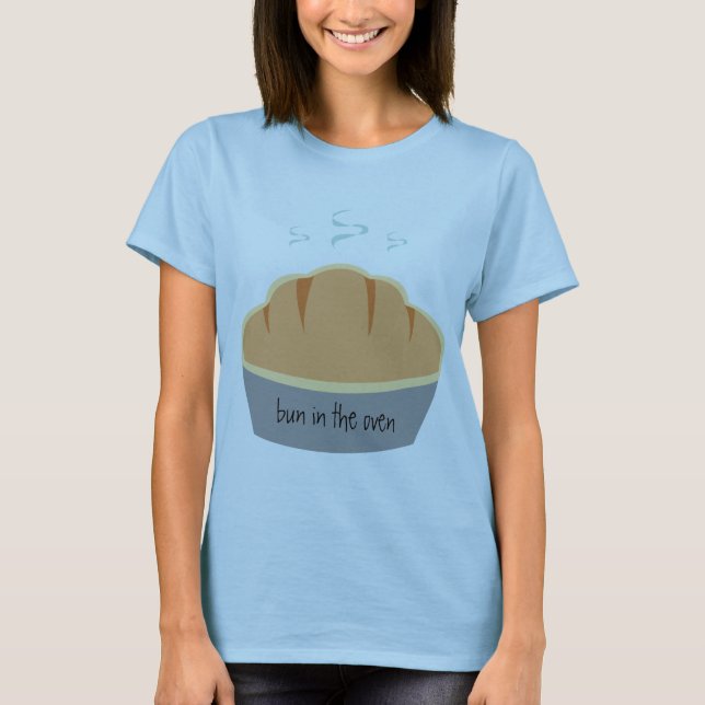 Brötchen im Ofen T-Shirt (Vorderseite)