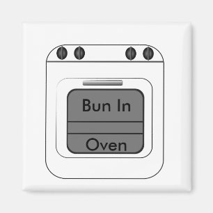 Brötchen N der Ofen Magnet