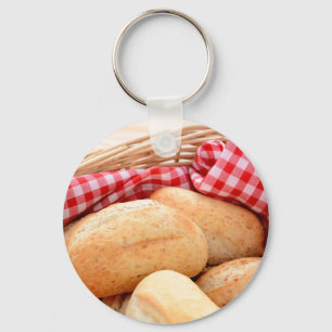 Brötchen Schlüsselanhänger