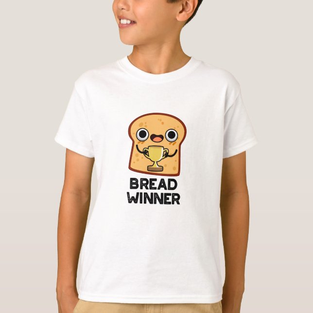 Brötchensieger Funny Food Puff T-Shirt (Vorderseite)