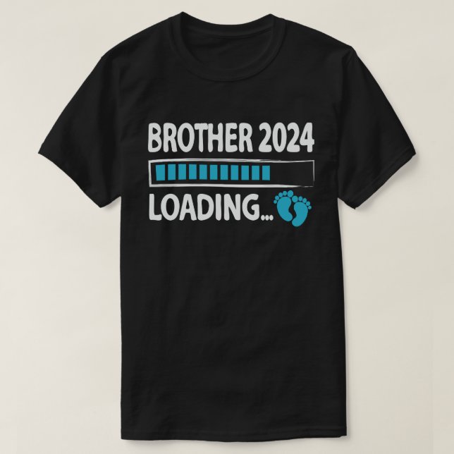 Brother 2024 Lading Funny Future Bruder zu sein T-Shirt (Design vorne)