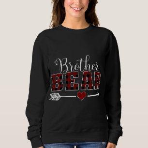 Brother Bear Buffalo Kariert Arrow Heart Son Chris Sweatshirt