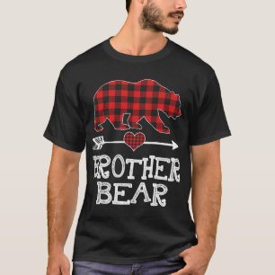 Brother Bear Christmas Pajama Red Kariert Buffalo T-Shirt