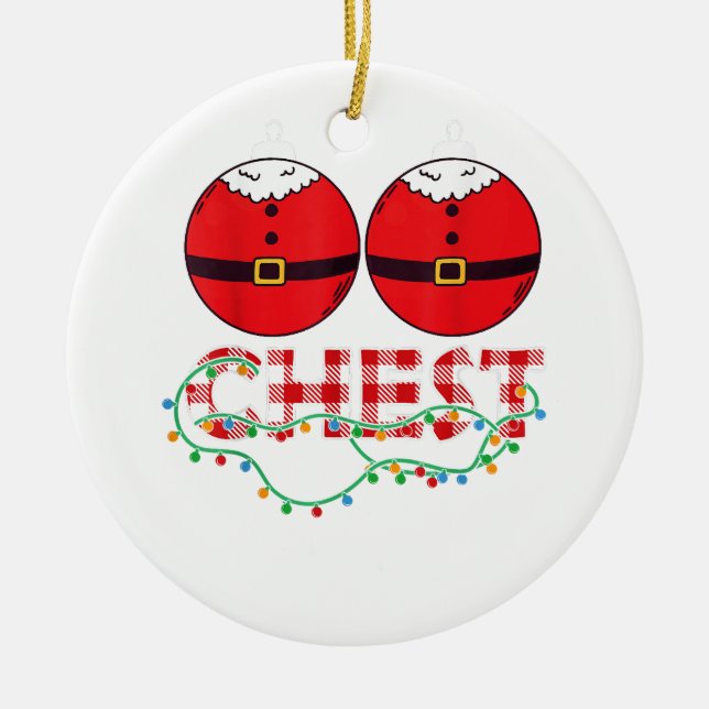 Brother Bear LGBT Weihnachtsregenbogen Pride Gay L Keramik Ornament (Vorne)