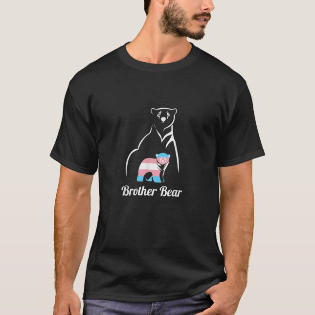 Brother Bear LGBTQ TShirt Trans Child Gift Team380 (Devant)