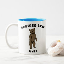 Brother Bear Personalisiert Zwei-Tone-Kaffee-Tasse