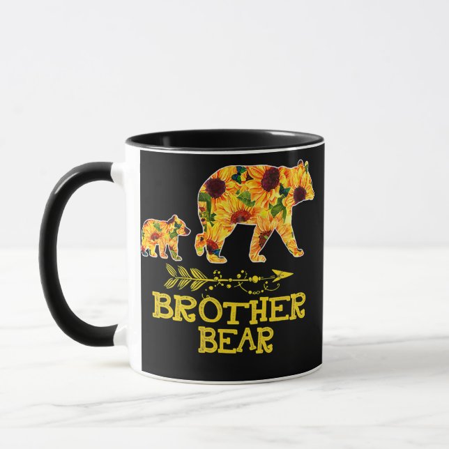 Brother Bear Sonnenblume Mutter Vater  Tasse (Links)