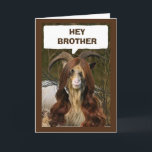 "BROTHER" BEREIT, IHREN GEBURTSTAG ZU FEIERN KARTE<br><div class="desc">VIELEN DANK,  DASS SIE VON EINER MEINER ACHT GESCHICHTEN GESCHAFFEN HABEN!</div>