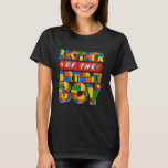 Brother Birthday Boy Gebäude Bricks Family Party T-Shirt<br><div class="desc">Bruder Geburtstag Junge Gebäude Bricks Familie Party Dekoration</div>