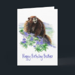 Brother, Birthday Endangered Animal Greeting Karte<br><div class="desc">10% of sales will go to helping these cute endangered animed. 



  



 



  



 



  



 



 



 


KOM
 


 zazzle</div>