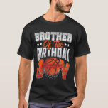 Brother Bysketbyll Birthday Boy Family Byller B-da T-Shirt<br><div class="desc">Brother Bysketbyll Birthday Boy Family Byller B-day Party</div>