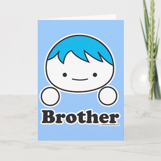 Brother Card Dankeskarte (Vorderseite)