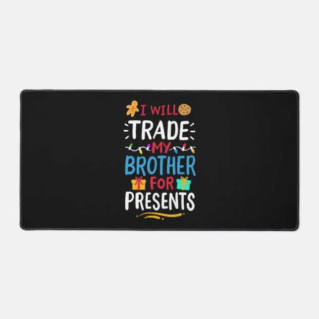 Brother Christmas Schreibtischunterlage (Vorderseite)