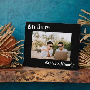 Brother Custom Foto Keepake Geschenk Brother Scrip Fotoplatte
