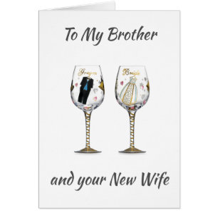 BROTHER-FEIERT IHRE LIEBE WEDDING WISHES