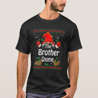 Brother Gnome Buffalo Kariert Matching Family Chri T-Shirt