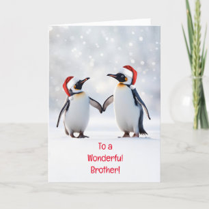 Brother Happy Holidays Weihnachten mit Niedlichem  Karte