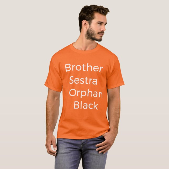 Brother Sestra Orphan Black TV Show T-Shirt (Vorne ganz)