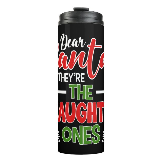 Brother Sister Christmas Gift Thermosbecher (Vorderseite)