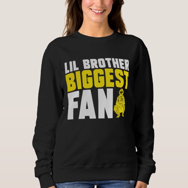 Brother Sister  Softball Catcher Sweatshirt (Vorderseite)