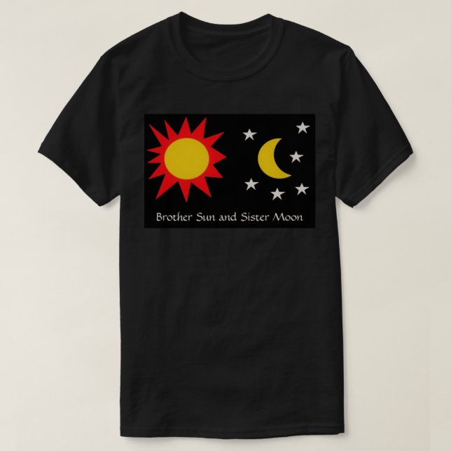 BROTHER SUN SISTER MON T-Shirt (Design vorne)
