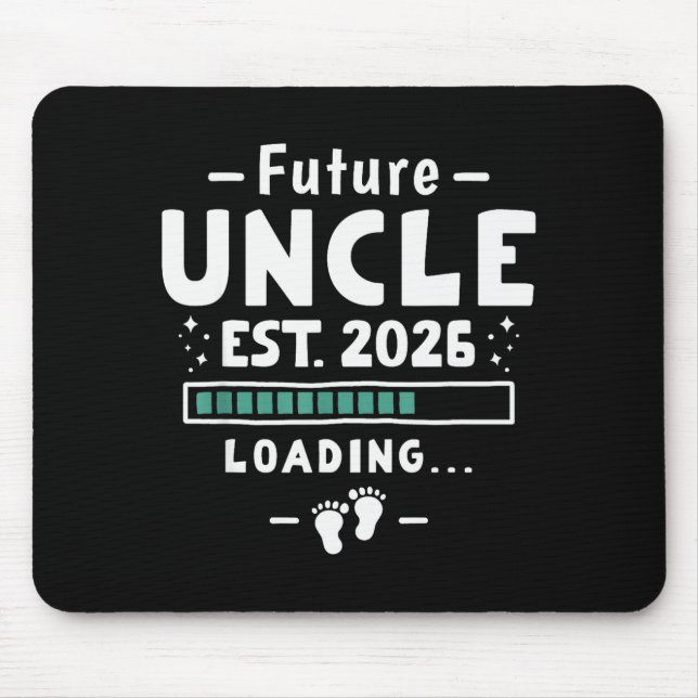 Brother To Uncle Pregnancy Announcement - Future U Mousepad (Vorne)