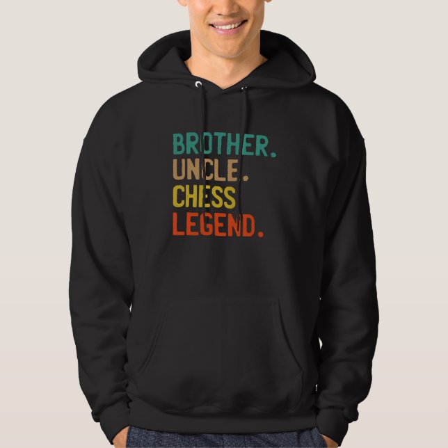 BROTHER UNCLE SAILING CHESS  COOL STRATEGY GAME UN HOODIE (Vorderseite)